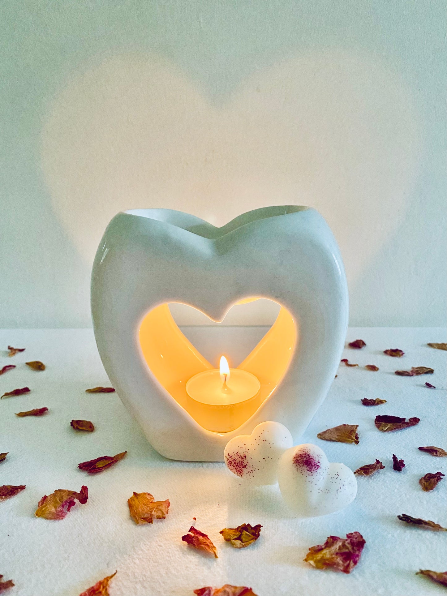 Heart Wax Melt Burner