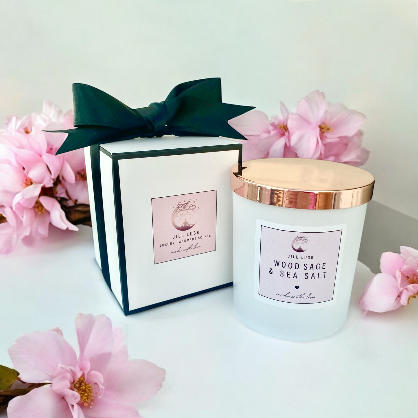 30cl Matt White Candle