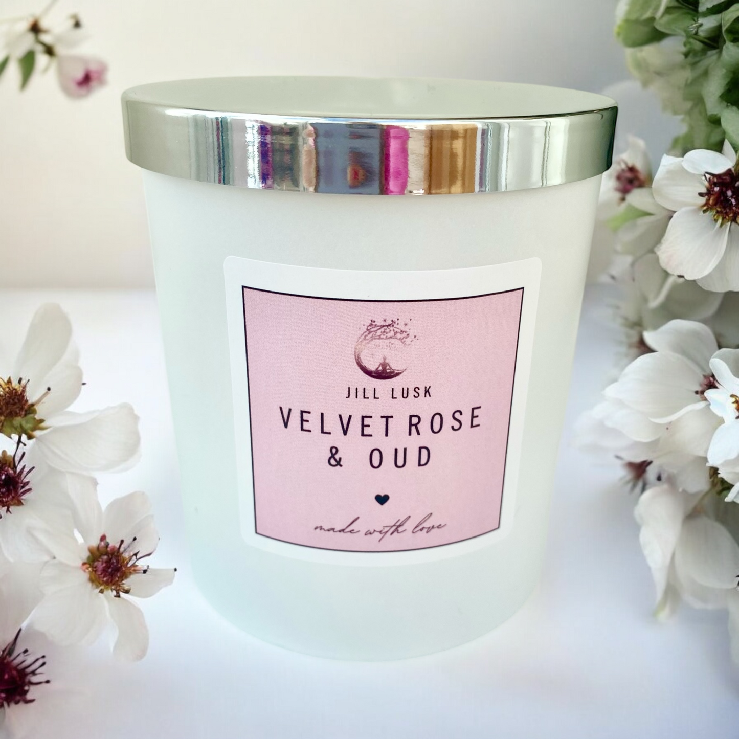 30cl Matt White Candle