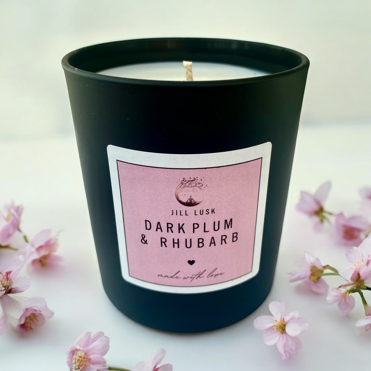 30cl Matt Black Candle