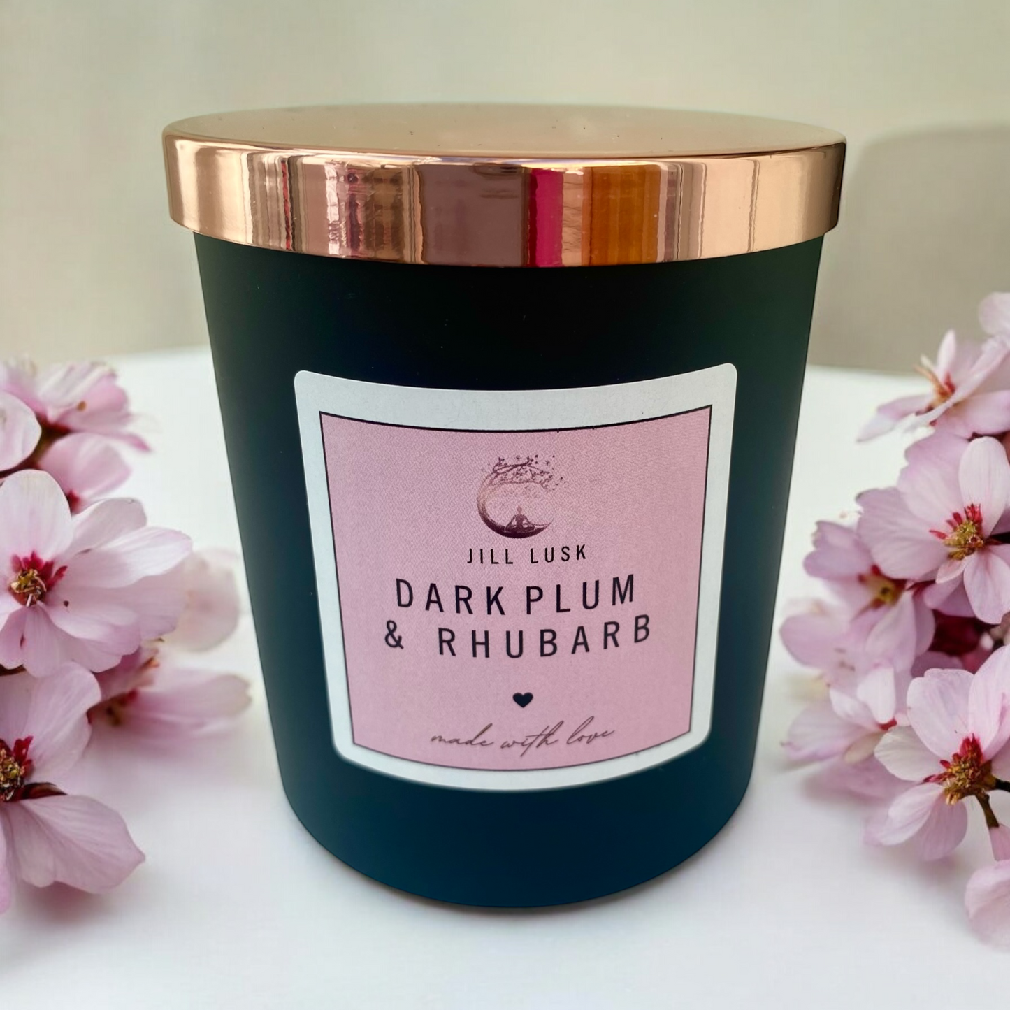 30cl Matt Black Candle