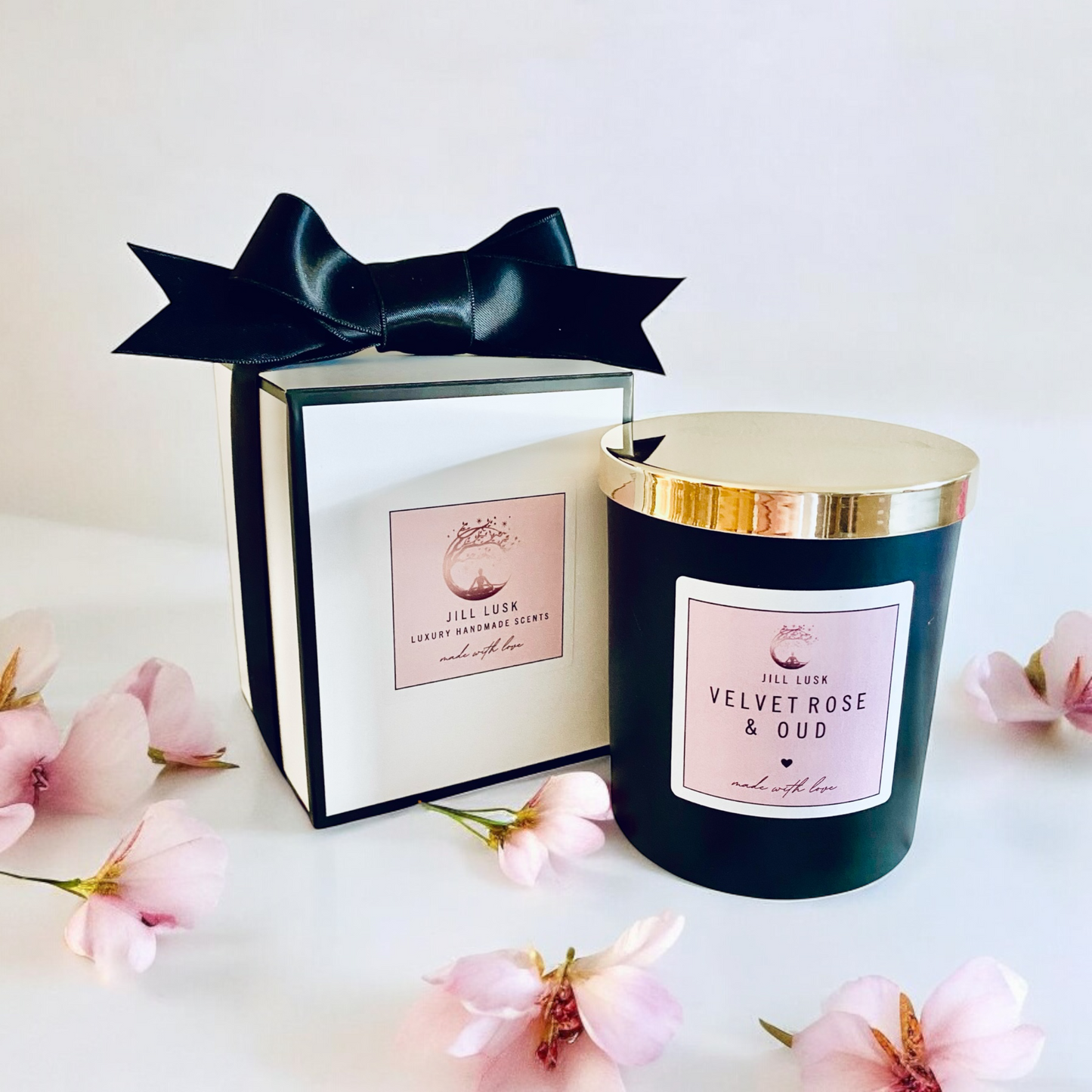 30cl Matt Black Candle