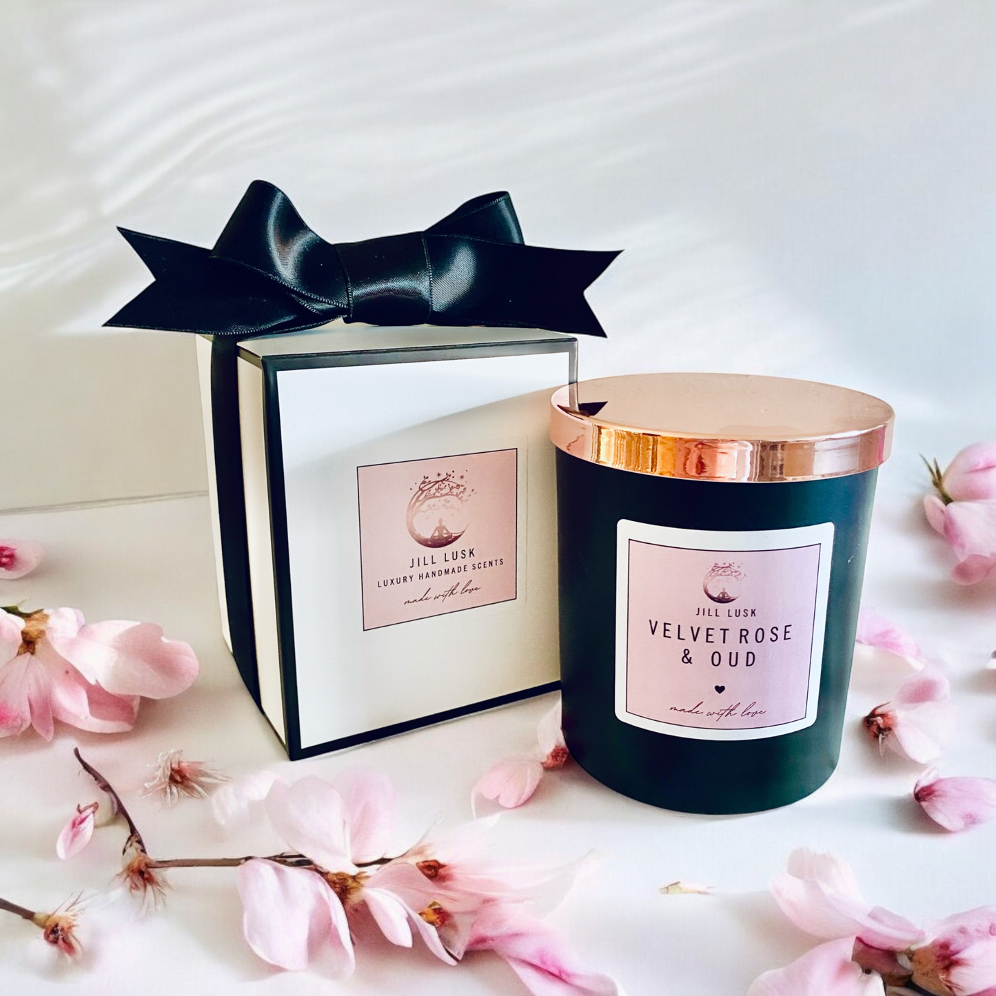 30cl Matt Black Candle