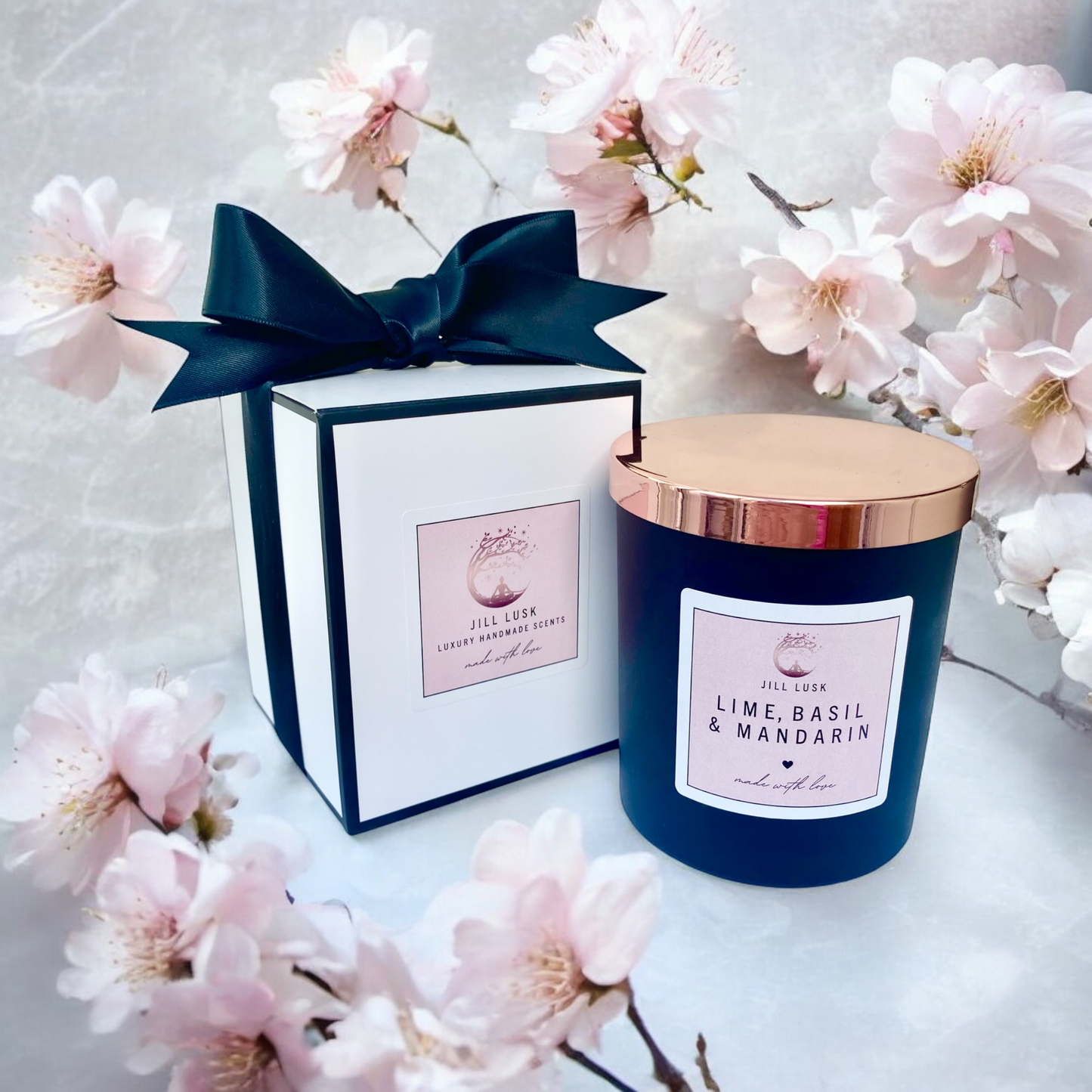 30cl Matt Black Candle