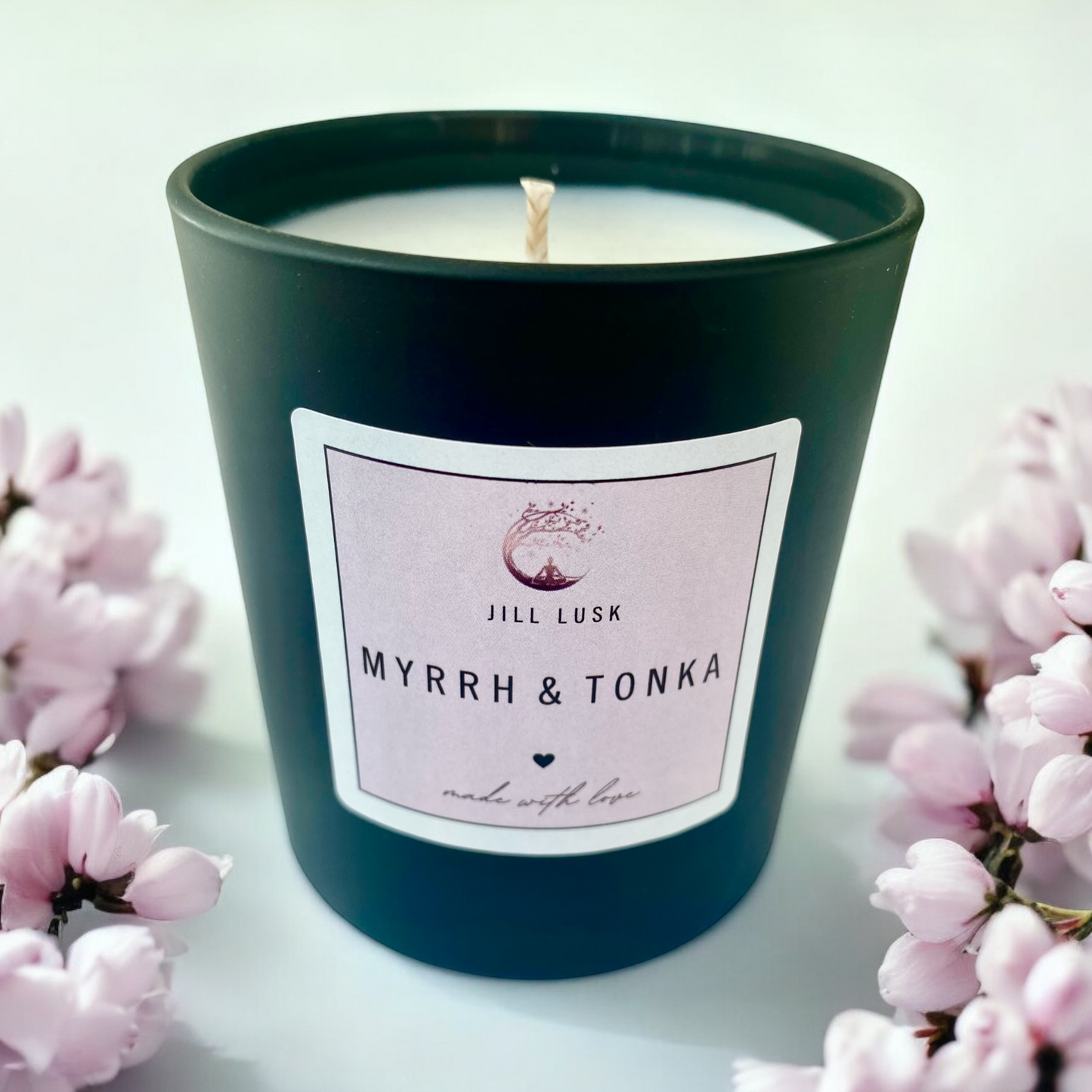 30cl Matt Black Candle