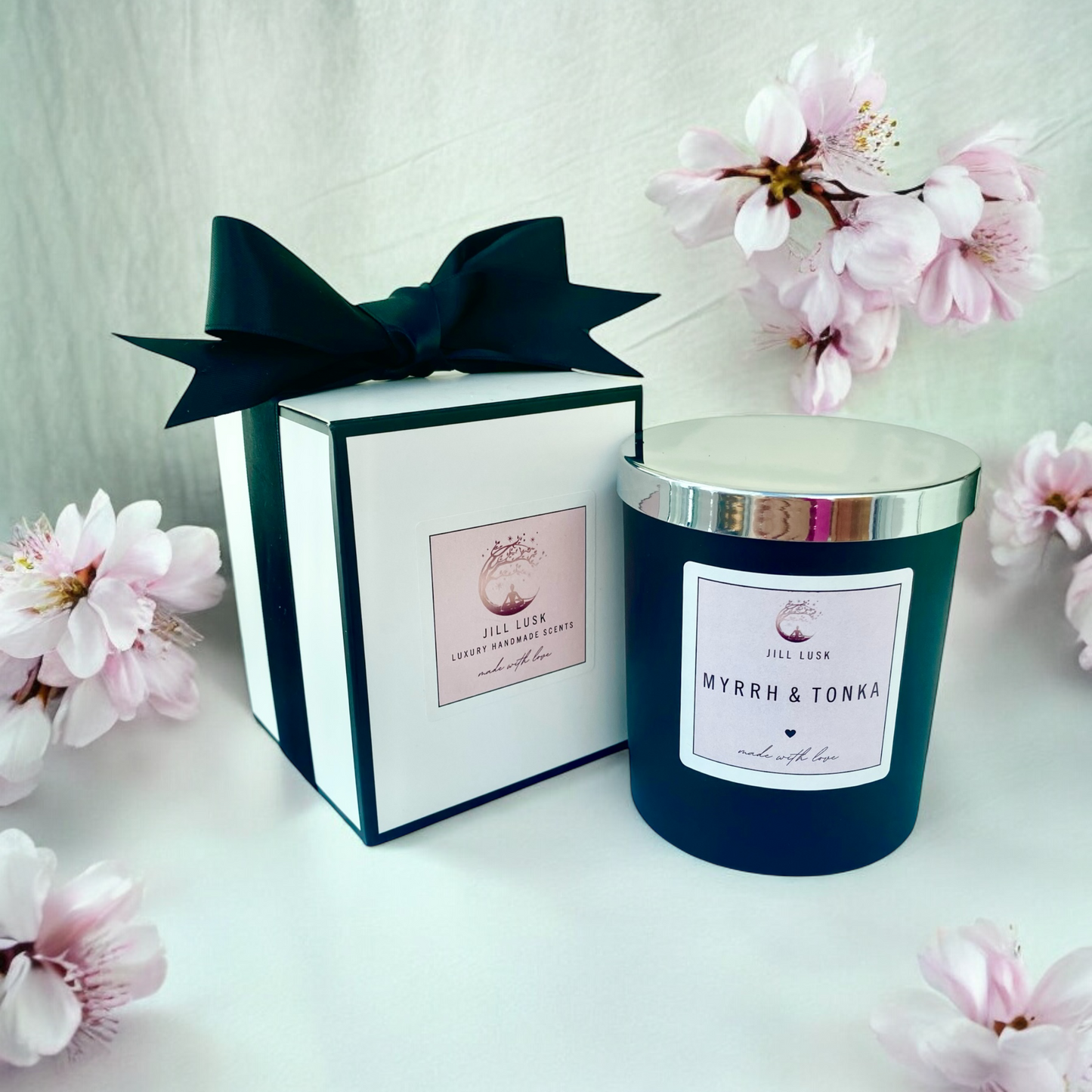 30cl Matt Black Candle