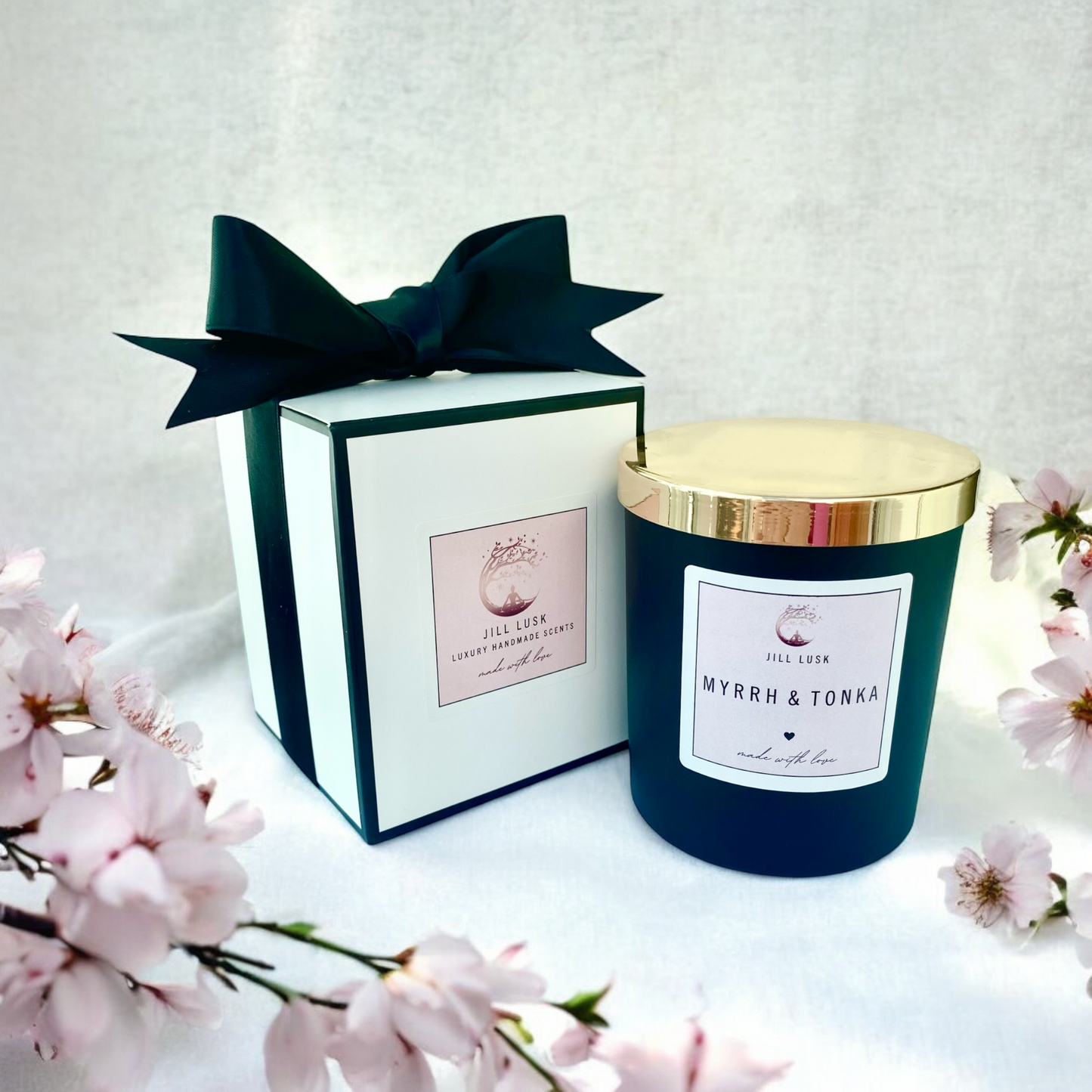 30cl Matt Black Candle