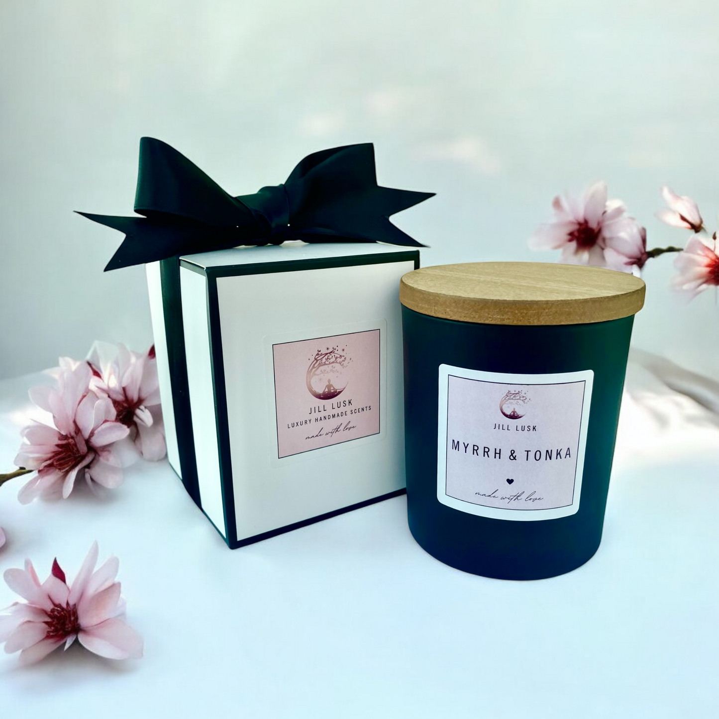 30cl Matt Black Candle