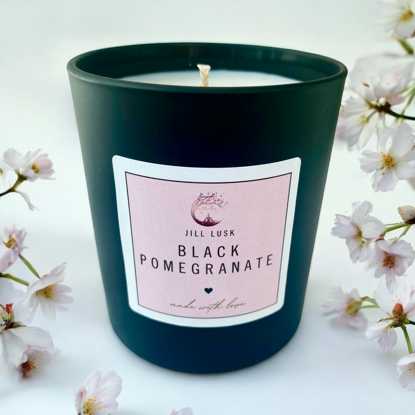 30cl Matt Black Candle