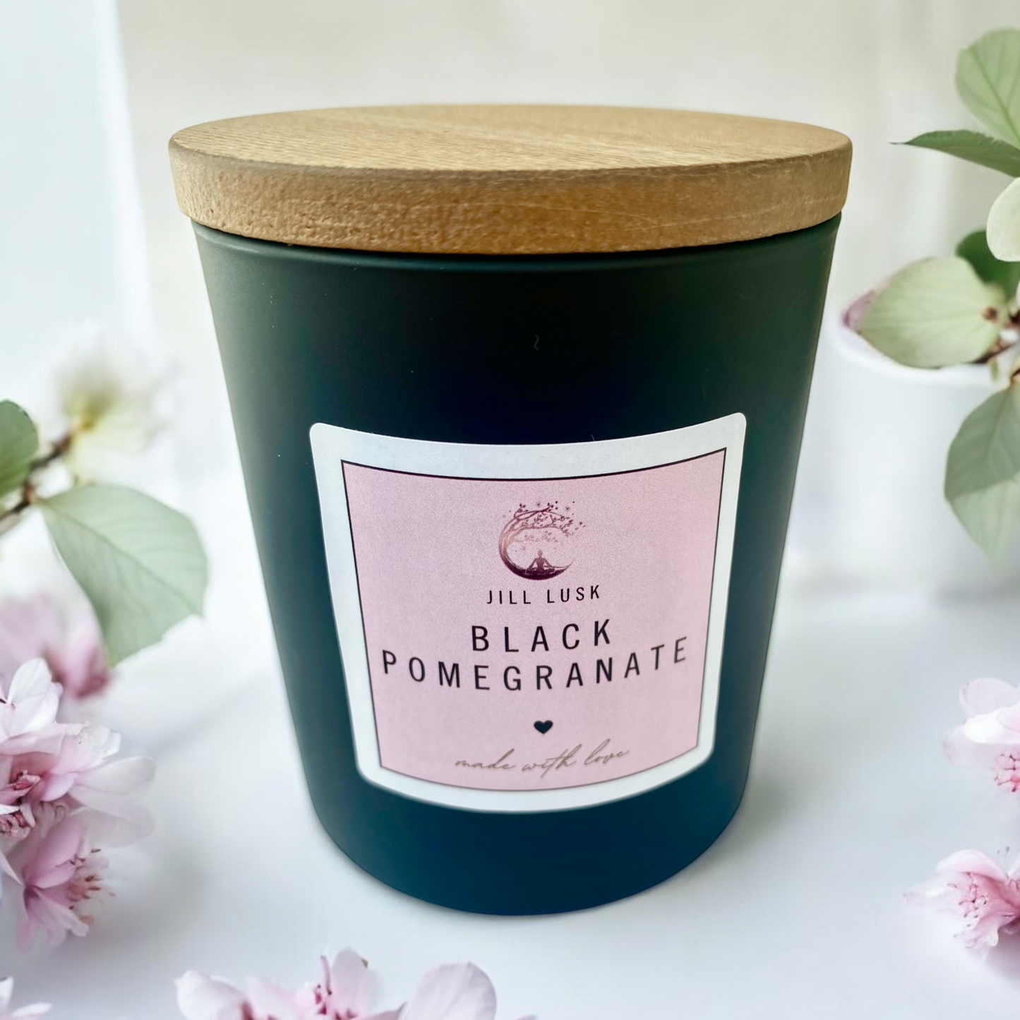 30cl Matt Black Candle