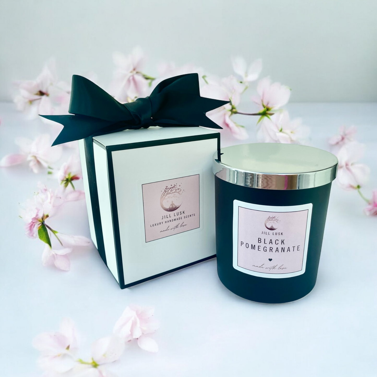 30cl Matt Black Candle