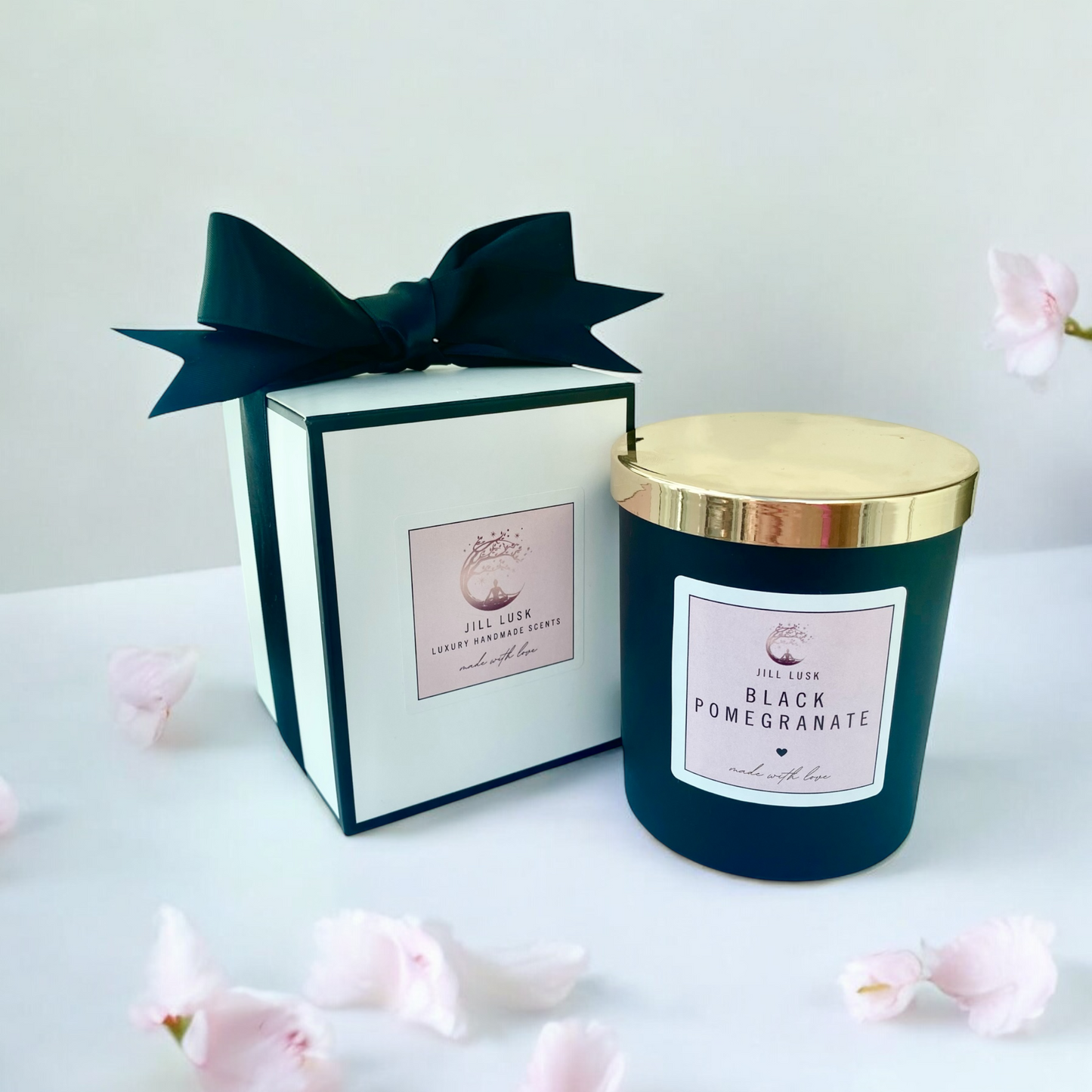 30cl Matt Black Candle