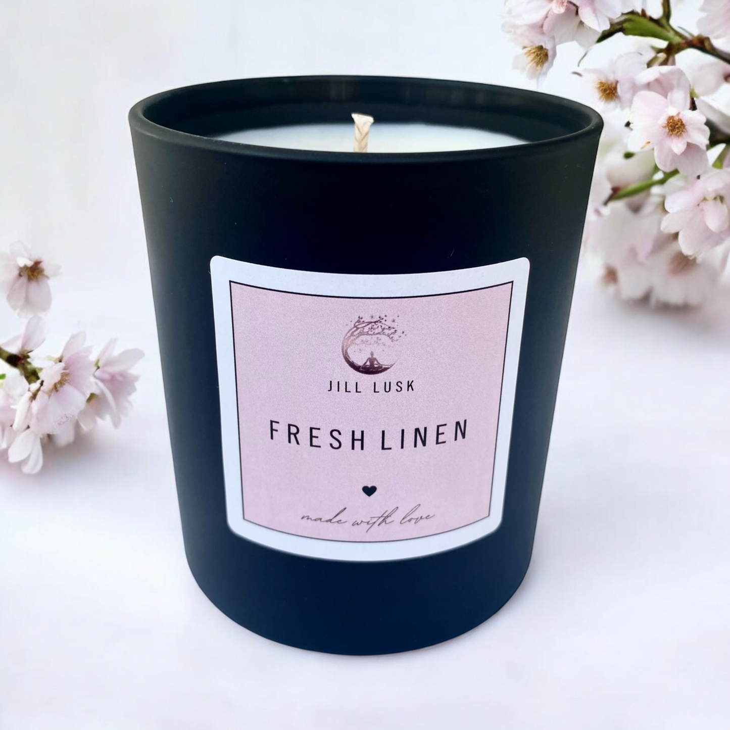 30cl Matt Black Candle