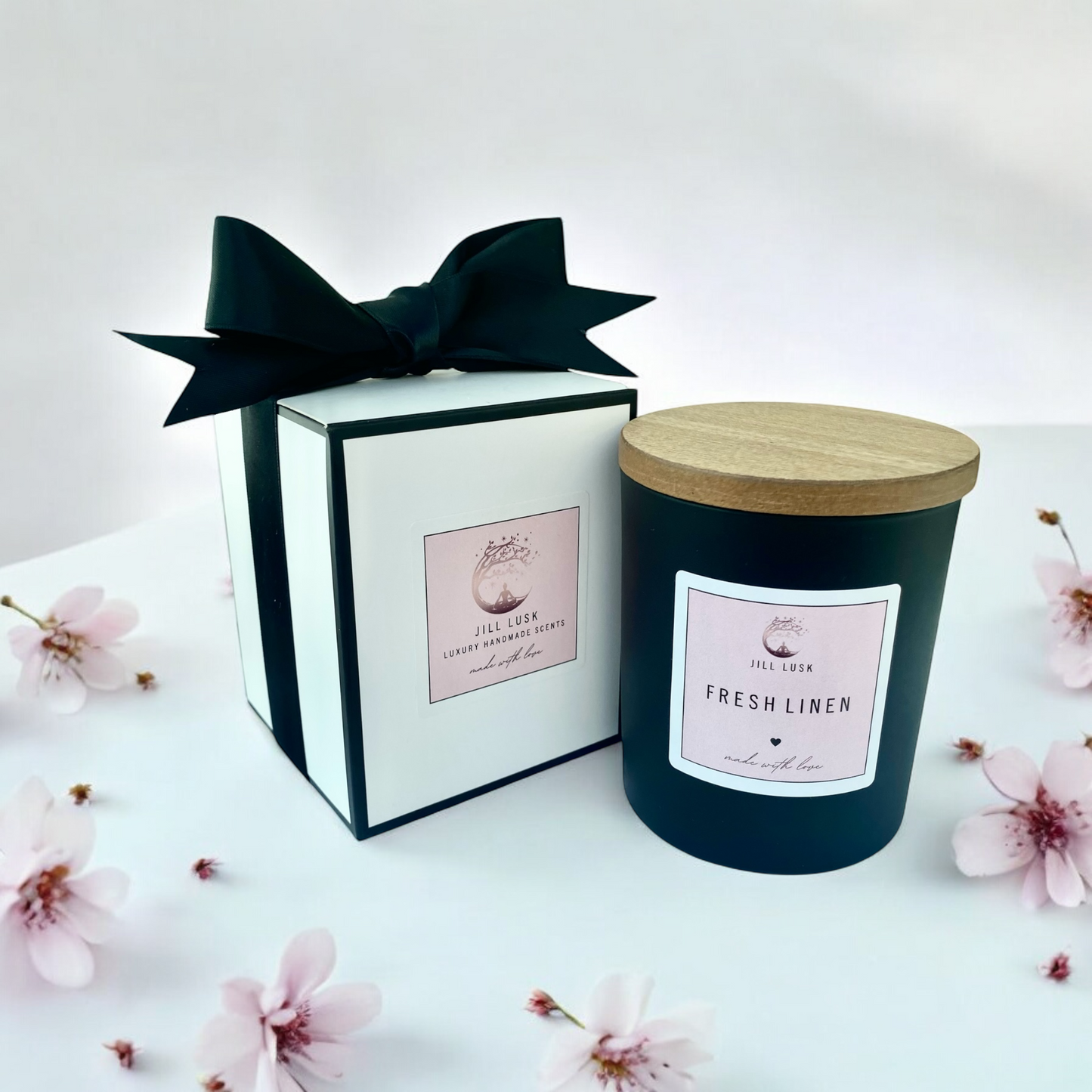 30cl Matt Black Candle