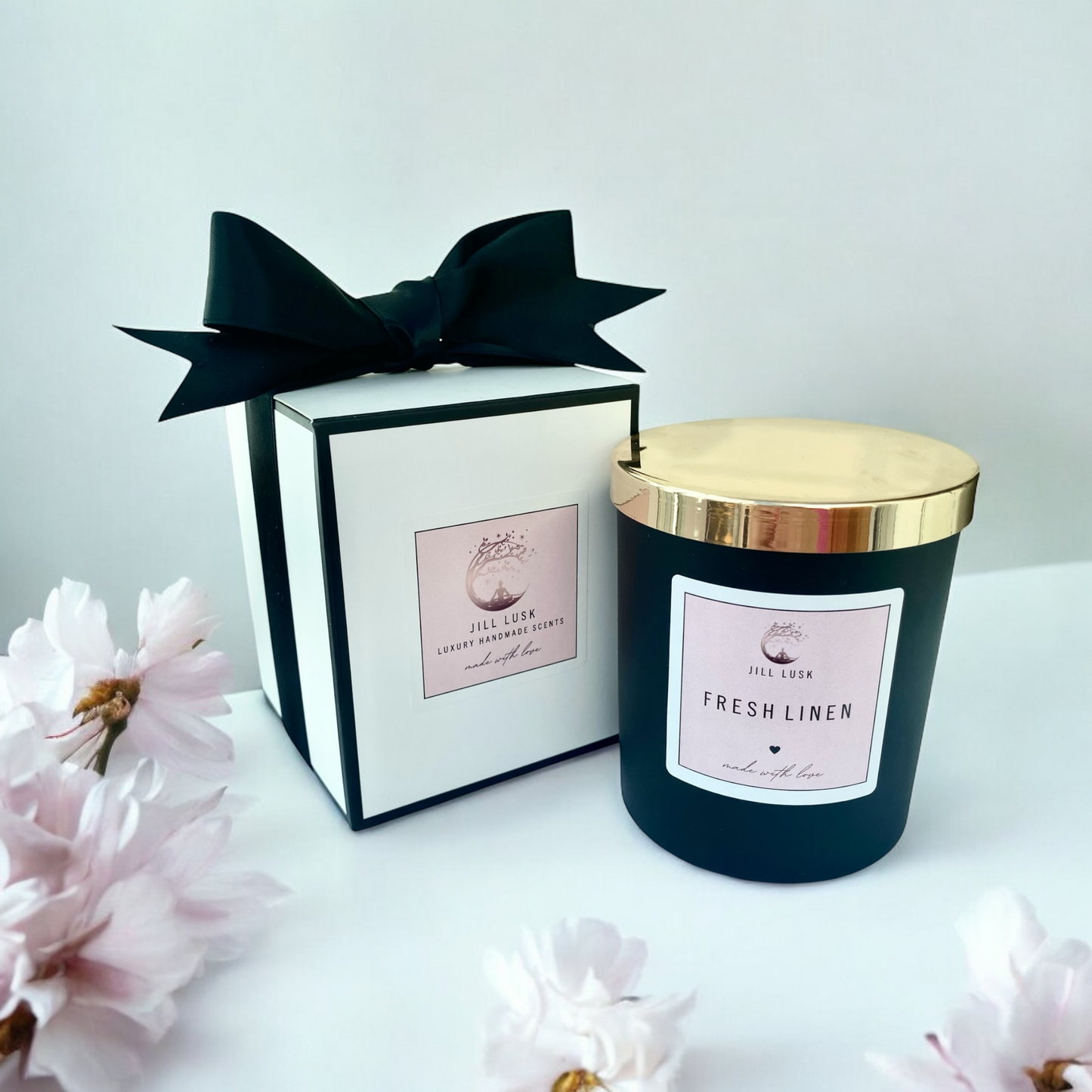 30cl Matt Black Candle