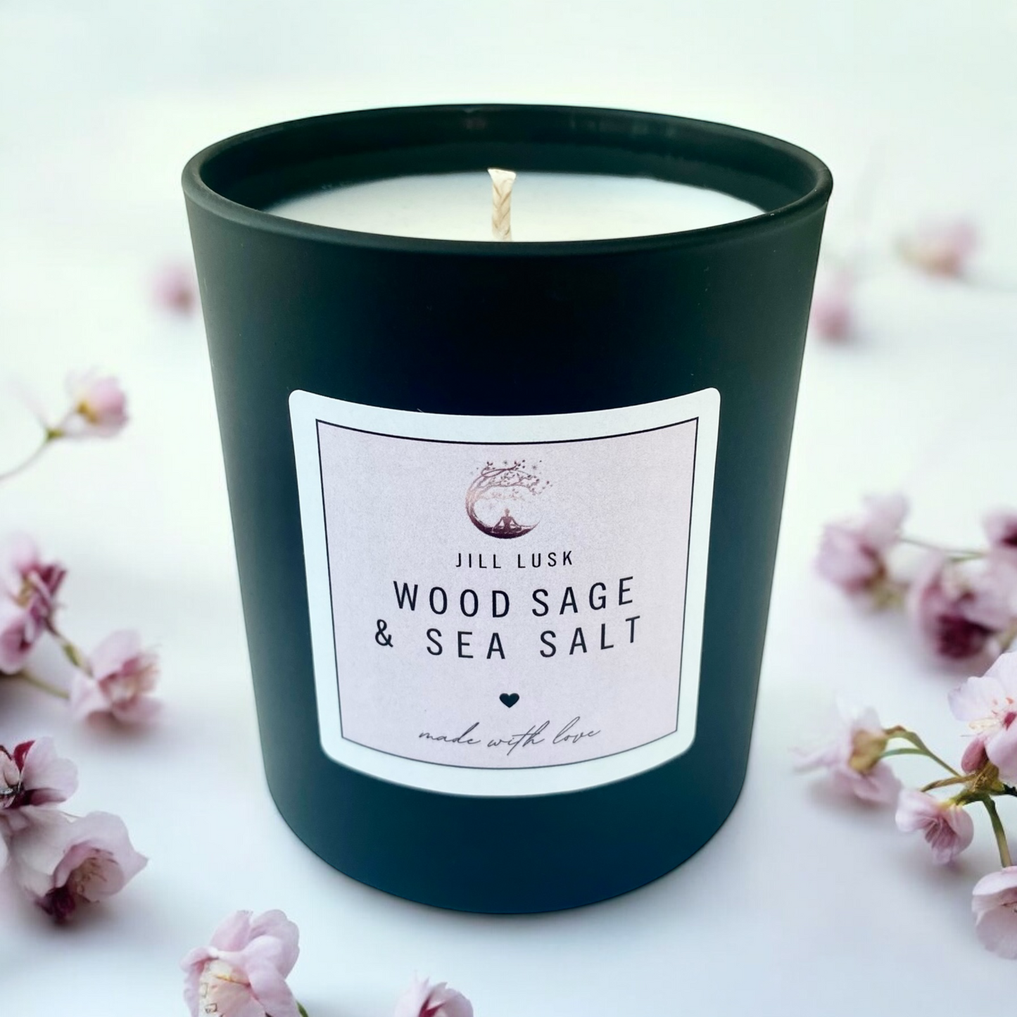 30cl Matt Black Candle