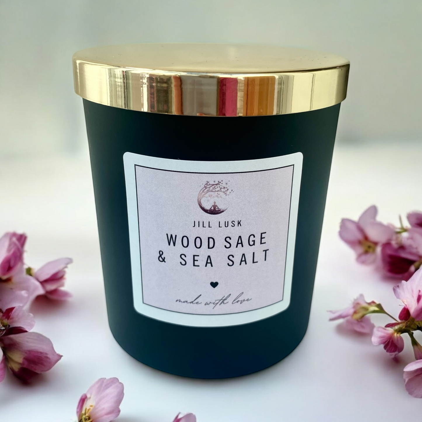 30cl Matt Black Candle