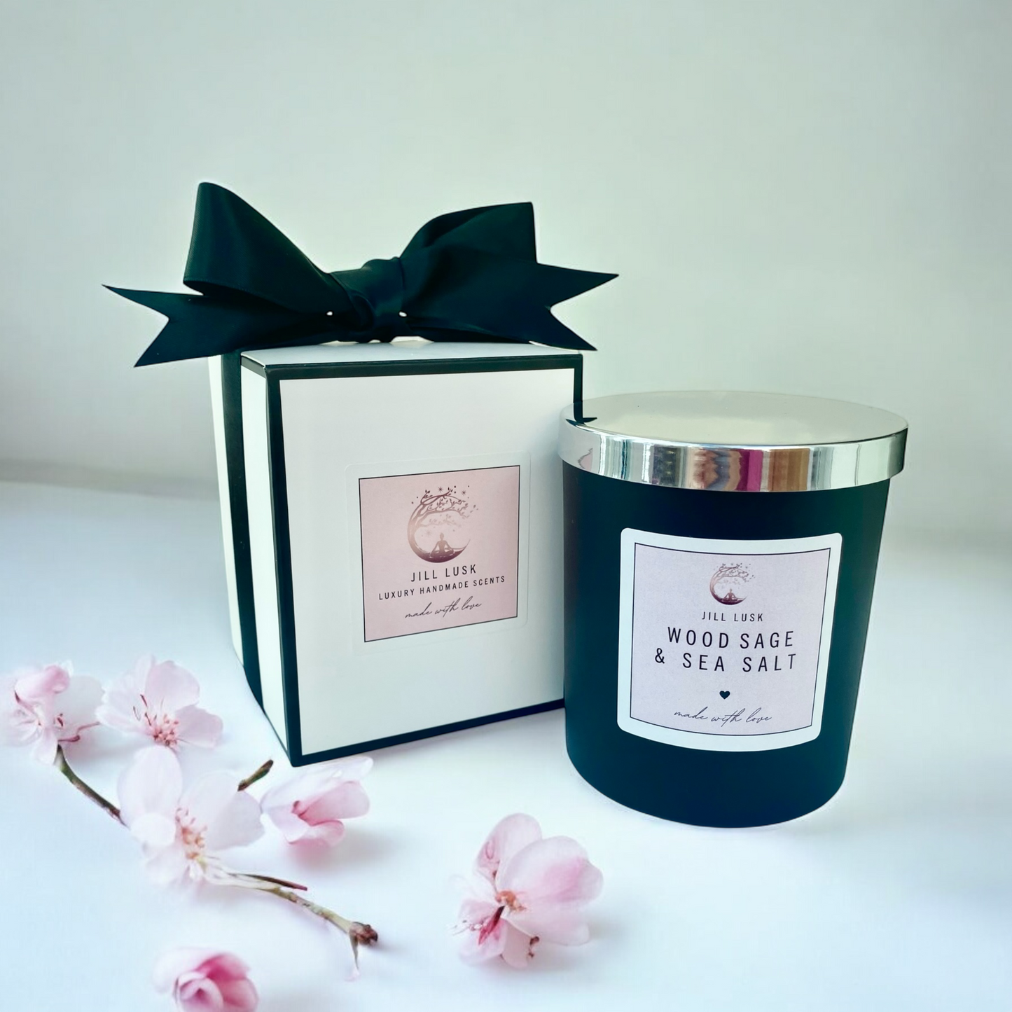 30cl Matt Black Candle