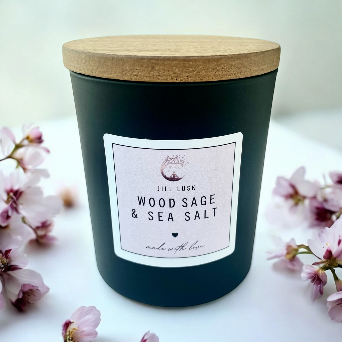 30cl Matt Black Candle