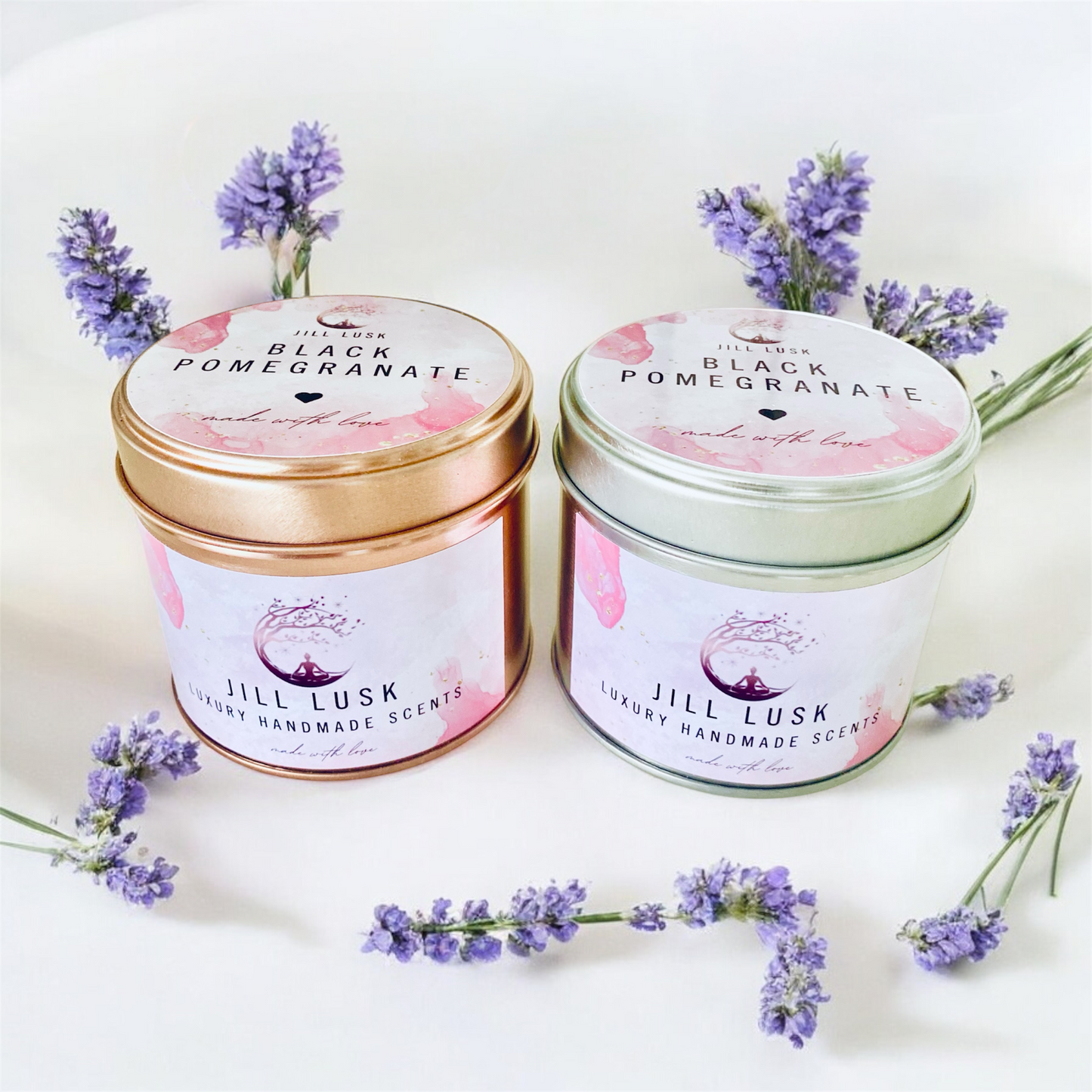 20cl Silver Candle Tin