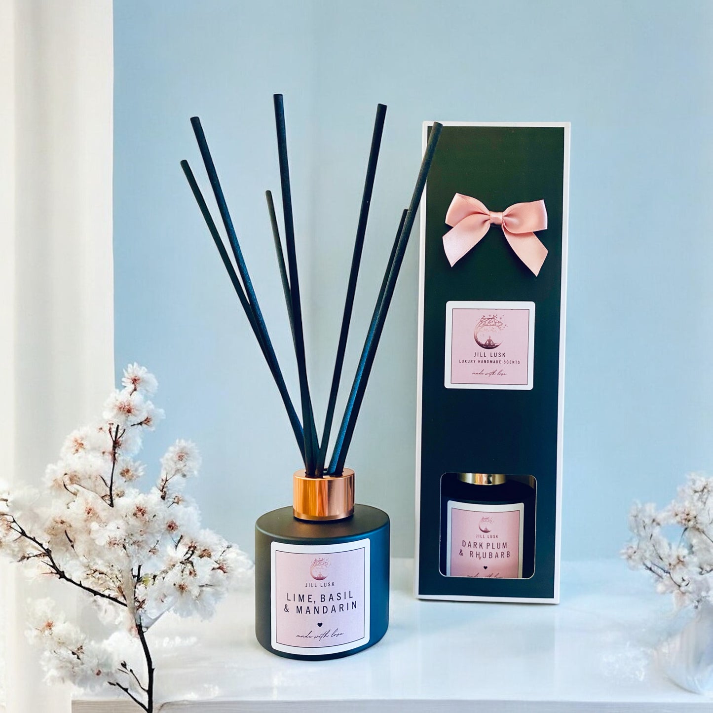 100ml Matt Black Reed Diffuser