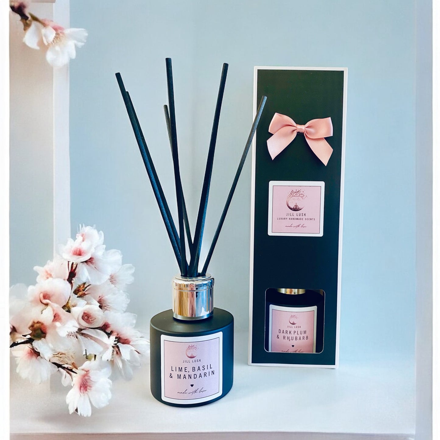 100ml Matt Black Reed Diffuser