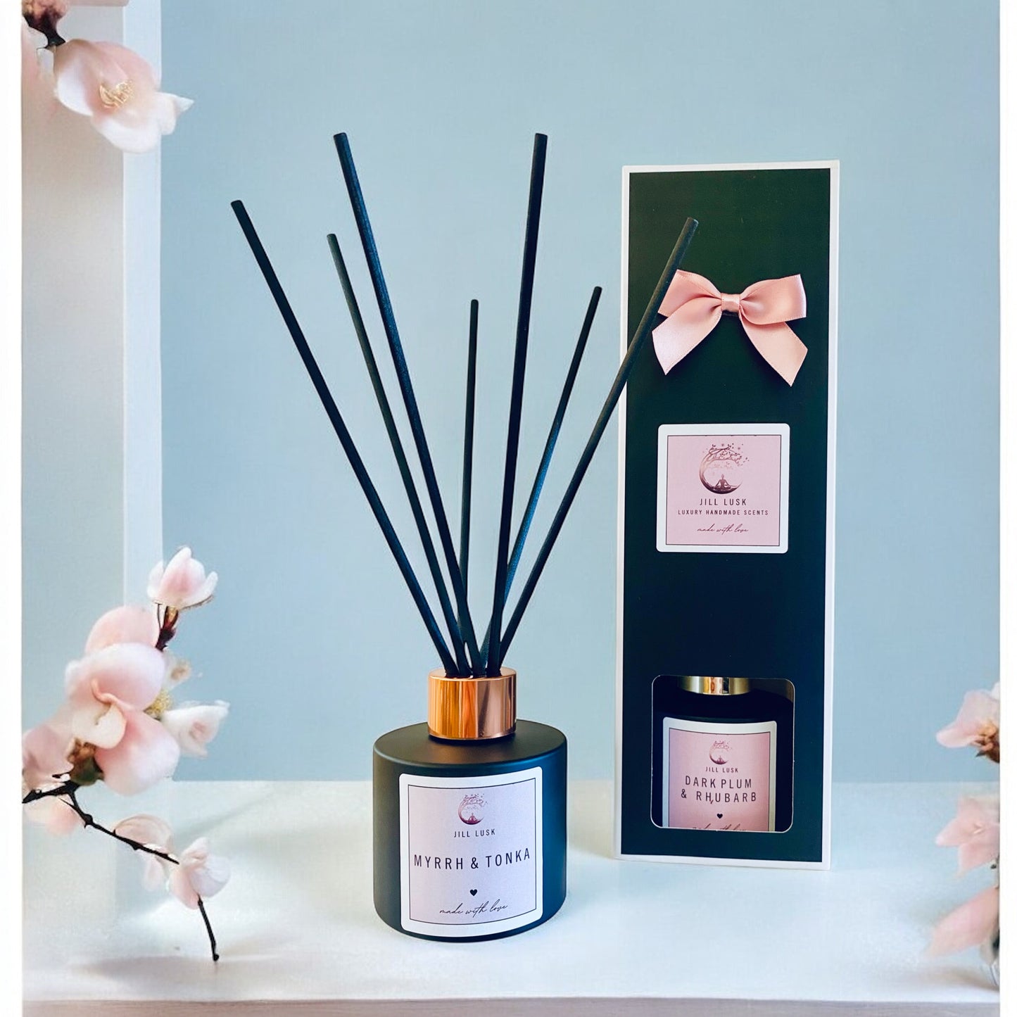 100ml Matt Black Reed Diffuser
