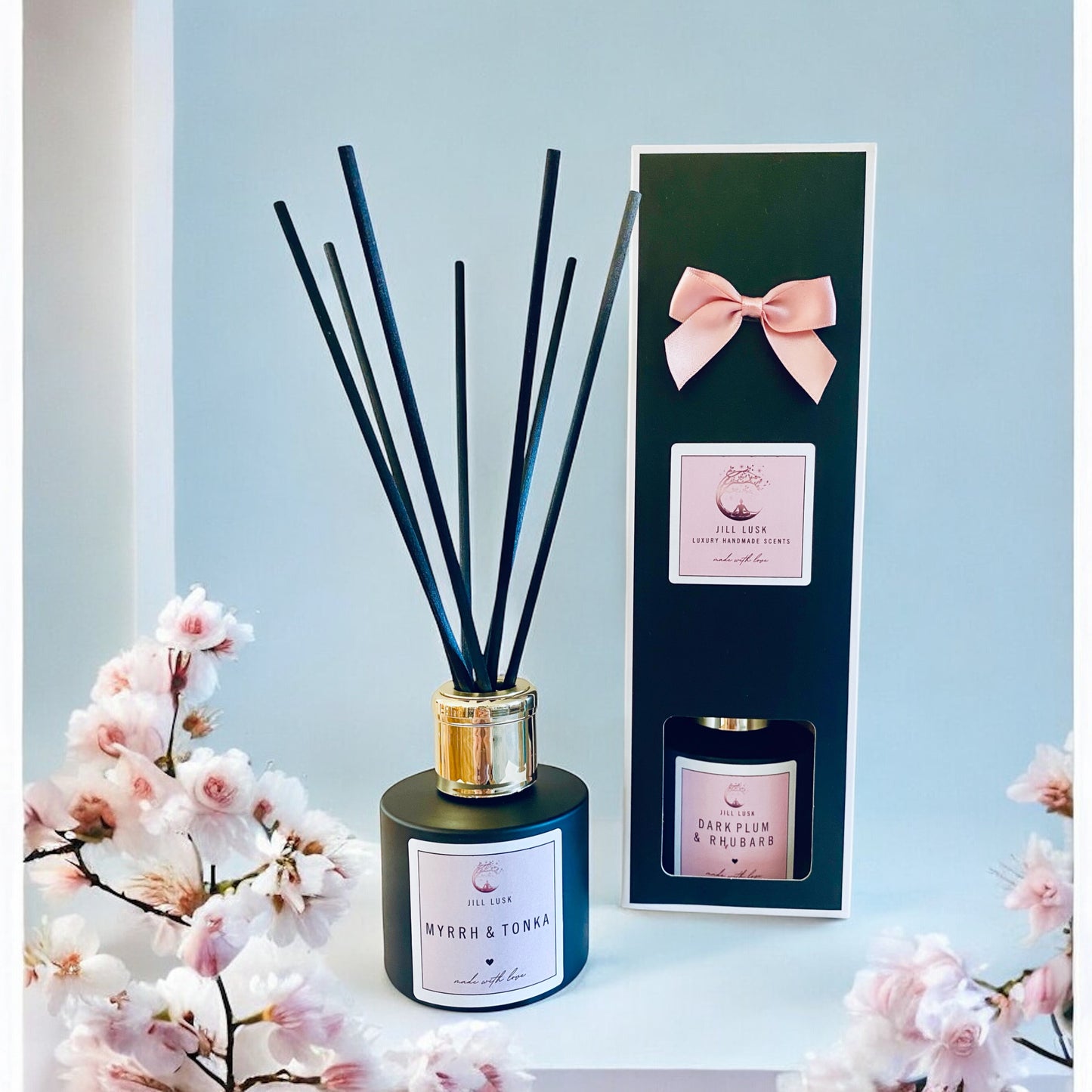 100ml Matt Black Reed Diffuser