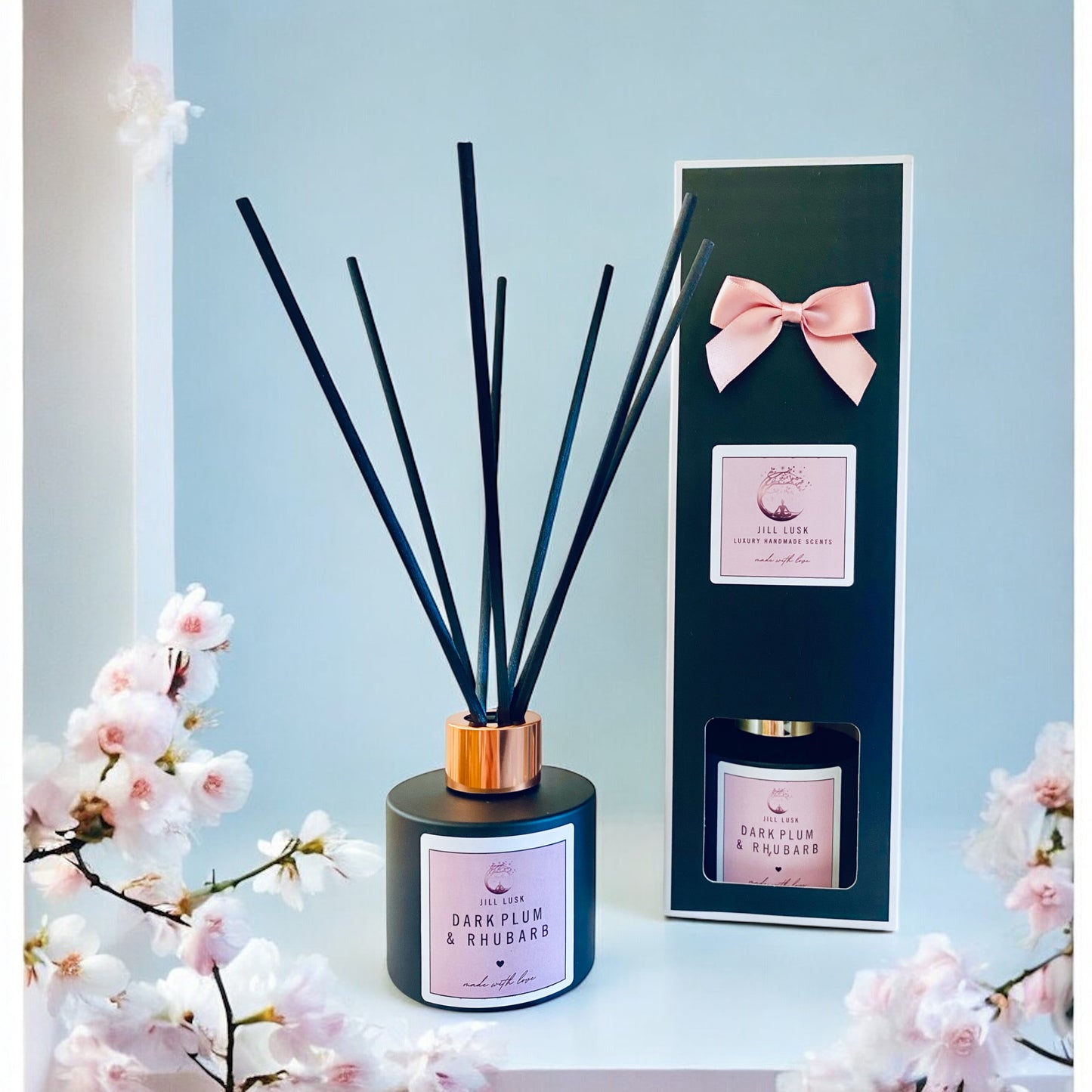 100ml Matt Black Reed Diffuser