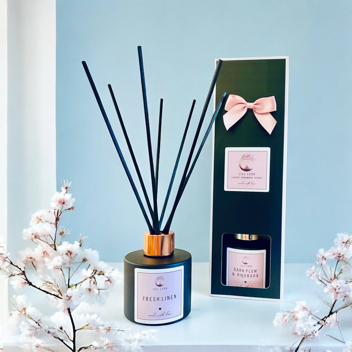 100ml Matt Black Reed Diffuser