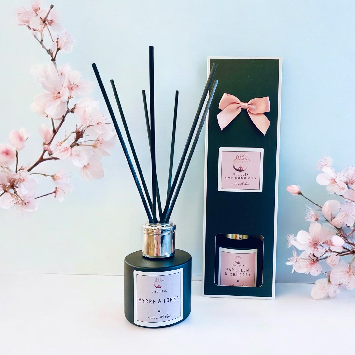 100ml Matt Black Reed Diffuser